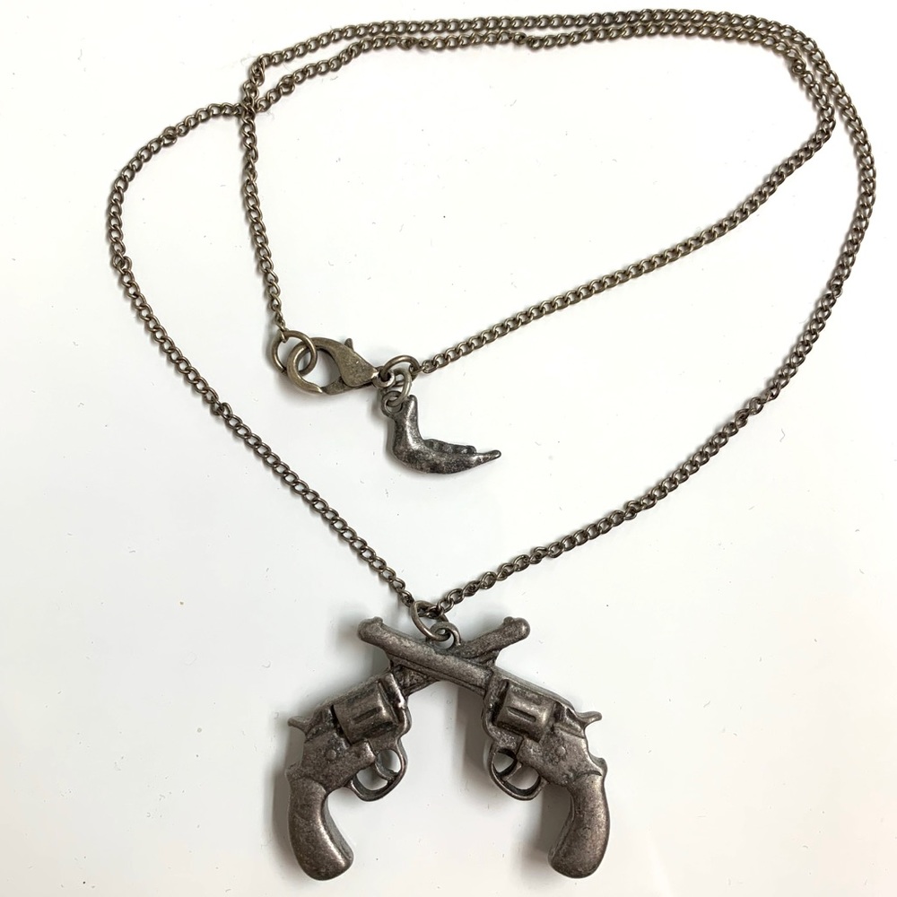 Waylaid Revolvers Necklace